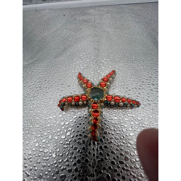 starfish brooch - Picture 4 of 6